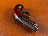 David Williamson New York Sliding Barrel Single Shot Deringer Pocket Pistol VERY FINE Wild West Era .41 Cal Derringer *ANTIQUE* - 12 of 15