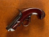 David Williamson New York Sliding Barrel Single Shot Deringer Pocket Pistol VERY FINE Wild West Era .41 Cal Derringer *ANTIQUE* - 15 of 15