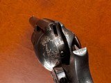 1873 Colt Single Action Army Revolver .44 Rimfire Nickel Carved Steerhead Pearl *RARE* Wild West 1st Gen SAA Cowboy Pistol - 9 of 15