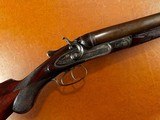 Rare Scholefield Goodman & Sons London & Birmingham 8 Gauge Engraved SxS Double Barrel Breechloading Shotgun - 1 of 15