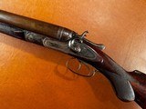 Rare Scholefield Goodman & Sons London & Birmingham 8 Gauge Engraved SxS Double Barrel Breechloading Shotgun - 4 of 15