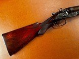 Rare Scholefield Goodman & Sons London & Birmingham 8 Gauge Engraved SxS Double Barrel Breechloading Shotgun - 10 of 15