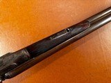 Rare Scholefield Goodman & Sons London & Birmingham 8 Gauge Engraved SxS Double Barrel Breechloading Shotgun - 13 of 15