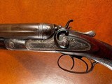 Rare Scholefield Goodman & Sons London & Birmingham 8 Gauge Engraved SxS Double Barrel Breechloading Shotgun - 6 of 15