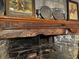 Westerly RI Silversmith Barton Stillman Signed Revolutionary War Era New England Club Butt Flintlock Fowler / Musket with 17th Century Lock - 15 of 15
