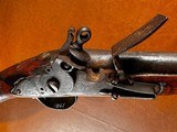 Westerly RI Silversmith Barton Stillman Signed Revolutionary War Era New England Club Butt Flintlock Fowler / Musket with 17th Century Lock - 3 of 15