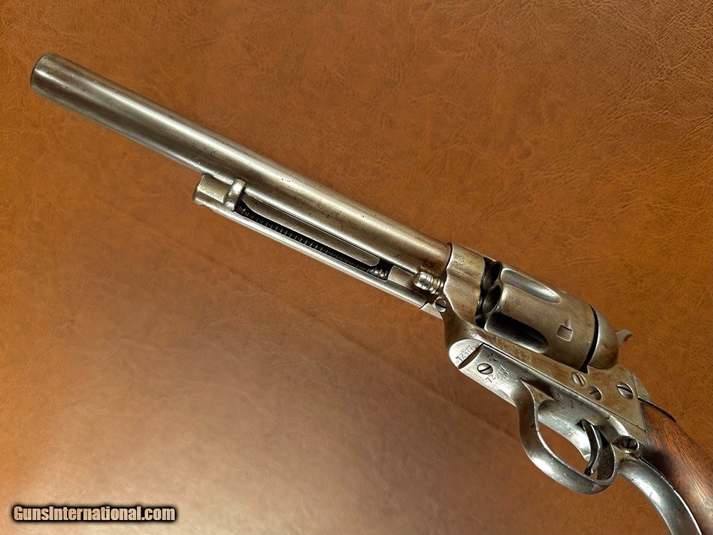 1873 Colt Single Action Army .45 Revolver Nickel 7 1/2 1873 Colt Single Action Army .45 Revolver Nickel 7 1/2