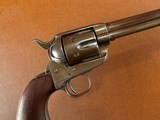 1873 Colt Single Action Army .45 Revolver Nickel 7 1/2