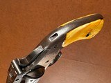 Smith & Wesson No. 3 American Revolver .44 Henry Rimfire Nickel Ivory Cut for Shoulder Stock RARE S&W Cowboy Pistol Factory Letter - 11 of 15