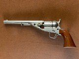 1861 Colt Navy Factory Conversion Revolver HIGH CONDITION Nickel .38 CF Excellent Rare Original 1870's Wild West Pistol - 15 of 15