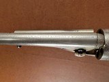 1861 Colt Navy Factory Conversion Revolver HIGH CONDITION Nickel .38 CF Excellent Rare Original 1870's Wild West Pistol - 9 of 15