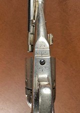 1861 Colt Navy Factory Conversion Revolver HIGH CONDITION Nickel .38 CF Excellent Rare Original 1870's Wild West Pistol - 6 of 15