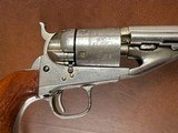 1861 Colt Navy Factory Conversion Revolver HIGH CONDITION Nickel .38 CF Excellent Rare Original 1870's Wild West Pistol - 13 of 15