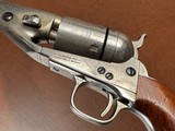 1861 Colt Navy Factory Conversion Revolver HIGH CONDITION Nickel .38 CF Excellent Rare Original 1870's Wild West Pistol - 4 of 15