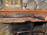 Early Single Rail Model 1859 Sharps Heavy Barrel Frontier Conversion Rifle Fullstock Percussion Oct Bbl DST 14.5 lbs Wild West History RARE - 15 of 15