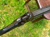 Early Single Rail Model 1859 Sharps Heavy Barrel Frontier Conversion Rifle Fullstock Percussion Oct Bbl DST 14.5 lbs Wild West History RARE - 7 of 15