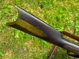Early Single Rail Model 1859 Sharps Heavy Barrel Frontier Conversion Rifle Fullstock Percussion Oct Bbl DST 14.5 lbs Wild West History RARE - 3 of 15