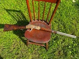 Documented Factory Engraved 1873 Winchester Saddle Ring Carbine Nickel & Gold Fancy Stock .44-40 SRC 1881 - 4 of 15
