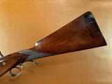 Massive Isaac Hollis & Sons London 8 Bore Percussion Dangerous Game Rifle - Rare Antique Victorian Elephant Gun - 5 of 15