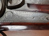 Massive Isaac Hollis & Sons London 8 Bore Percussion Dangerous Game Rifle - Rare Antique Victorian Elephant Gun - 2 of 15