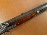 Massive Isaac Hollis & Sons London 8 Bore Percussion Dangerous Game Rifle - Rare Antique Victorian Elephant Gun - 8 of 15