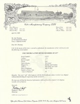 1877 Colt Thunderer .41 Double Action Revolver Factory Soft Finish New York Engraved Nickel Pearl Letter 1883 - 15 of 15