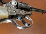 1877 Colt Thunderer .41 Double Action Revolver Factory Soft Finish New York Engraved Nickel Pearl Letter 1883 - 13 of 15