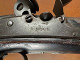 Massive 8 Gauge Flintlock Punt Gun w/ Henry Nock Screwless Lock 13.5lbs Antique Market Hunter 8GA Muzzleloader Shotgun - 3 of 15