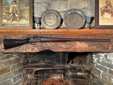 Massive 8 Gauge Flintlock Punt Gun w/ Henry Nock Screwless Lock 13.5lbs Antique Market Hunter 8GA Muzzleloader Shotgun - 14 of 15