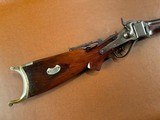 Very Rare Documented 1874 Sharps Factory German Pattern Schuetzen Rifle 1 of 69 Made Double Set Triggers Vernier Sight New York Target History - 5 of 15