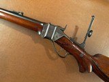 Very Rare Documented 1874 Sharps Factory German Pattern Schuetzen Rifle 1 of 69 Made Double Set Triggers Vernier Sight New York Target History - 2 of 15