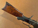 Untouched Documented Model 1873 Winchester Deluxe Lever Action Rifle Casehardened Fancy Checkered Pistol Grip 1888 - 7 of 15