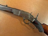 Untouched Documented Model 1873 Winchester Deluxe Lever Action Rifle Casehardened Fancy Checkered Pistol Grip 1888 - 2 of 15