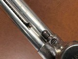 1873 Colt Single Action Army Frontier Six Shooter Revolver .44-40 Rare Etched Panel 4 3/4
