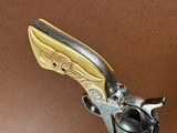 1873 Colt Single Action Army Frontier Six Shooter Revolver .44-40 Rare Etched Panel 4 3/4