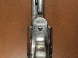 1873 Colt Single Action Army Frontier Six Shooter Revolver .44-40 Rare Etched Panel 4 3/4