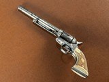 1873 Colt Single Action Army .45 Revolver Mexico City Shipped Texas History 1881 Ivory Nickel Blackpowder Wild West SAA Cowboy Pistol - 7 of 15