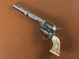 1873 Colt Single Action Army .45 Revolver Mexico City Shipped Texas History 1881 Ivory Nickel Blackpowder Wild West SAA Cowboy Pistol - 6 of 15