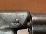 Rare & Important Early 1860 Colt Fluted Army .44 Percussion Revolver SN 107 Civil War Presentation Pistol Engraved Legend One-Piece Ivory Grips - 9 of 15