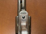 1873 Colt Single Action Army .45 Revolver Rare Factory Ivory Grips 1885 Carved Steer Head 5 1/2