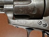 1873 Colt Single Action Army .45 Revolver Beautiful Ivory Grips Mexican Silver Coin Sight Early Blackpowder SAA 1879 Wild West Cowboy Pistol - 6 of 15