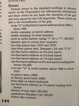 1873 Colt Single Action Army Revolver Etched Panel .44-40 RARE Factory Error 5 1/2