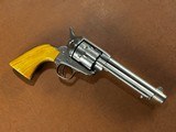 1873 Colt Single Action Army Revolver Etched Panel .44-40 RARE Factory Error 5 1/2