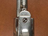 1873 Colt Frontier Six Shooter Single Action Army Revolver .44-40 Nickel Ivory 1880 Wild West Outlaw Pistol w/ Holster 1st Gen Blackpowder SAA - 8 of 15