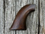 Original 1848 Colt 2nd Model Dragoon Percussion Revolver Wood Grips 1850 Antique Pistol Parts RARE - 3 of 6