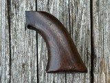 Original 1848 Colt 2nd Model Dragoon Percussion Revolver Wood Grips 1850 Antique Pistol Parts RARE