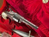 Wild West Saloon Madam's Lady of the Night Cased Engraved .22 Pocket Revolver Knife & Accs RARE 1870's Ladies' Pearl Pistol Dagger Set - 7 of 14