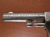 Wild West Saloon Madam's Lady of the Night Cased Engraved .22 Pocket Revolver Knife & Accs RARE 1870's Ladies' Pearl Pistol Dagger Set - 13 of 14