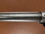 Rare Browning Bros Utah Shipped 1873 Colt Frontier Six Shooter Single Action Army Revolver .44-40 Nickel 1897 Carved Steer Head Pearl Slim Jim Holster - 6 of 15