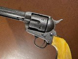 Exhibition Grade Nimschke Engraved 1873 Colt Frontier Six Shooter Single Action Army Revolver 5 1/2
